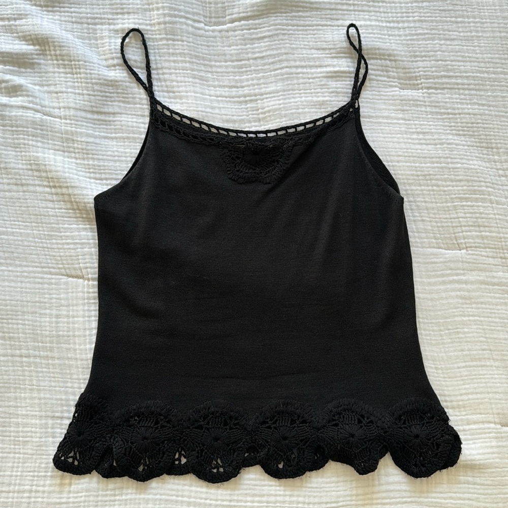 max studio silk tank